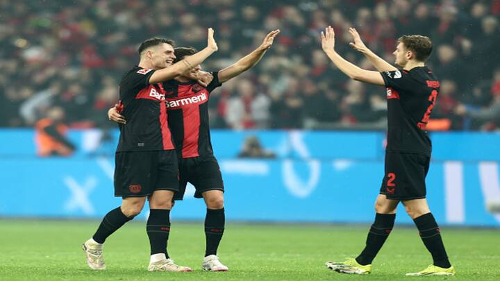 3. Bayer Leverkusen: 55 goals in 21 Bundesliga matches