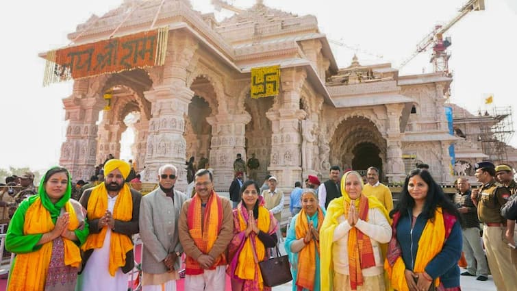 ‘Visits Ayodhya, However Is In Anti-Sanatan Alliance’: BJP On Delhi CM Kejriwal’s Go to To Ram Mandir