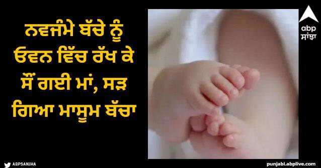 mother fell asleep after placing the newborn in the oven Viral News: ਨਵਜੰਮੇ ਬੱਚੇ ਨੂੰ ਓਵਨ ਵਿੱਚ ਰੱਖ ਕੇ ਸੌਂ ਗਈ ਮਾਂ, ਸੜ ਗਿਆ ਮਾਸੂਮ ਬੱਚਾ