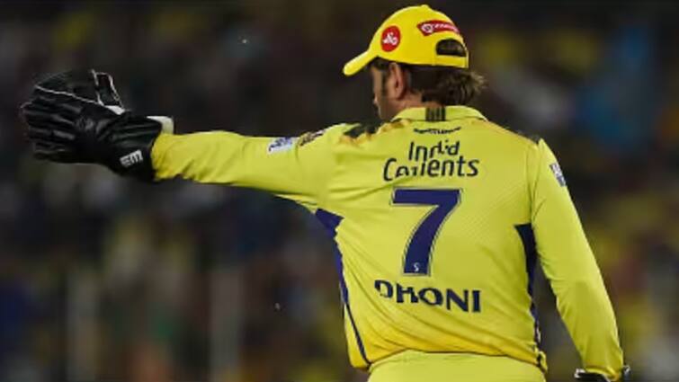 MS Dhoni Explains Reason Behind Jersey Number 7 watch video ipl 2024 csk Watch Video: 7 -ம் நம்பர் ஜெர்சியை அணிந்தது ஏன்? தோனி கொடுத்த விளக்கம்! வைரல் வீடியோ!