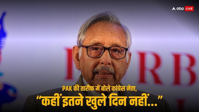Pakistani people are biggest asset of India claims Congress leader Mani Shankar Aiyar at Faiz Festival in Lahore Mani Shankar Aiyar on Pakistan: मणिशंकर अय्यर का फिर दिखा PAK प्रेम, बोले- पाकिस्तानी हैं हिंदुस्तान की 'सबसे बड़ी संपत्ति'