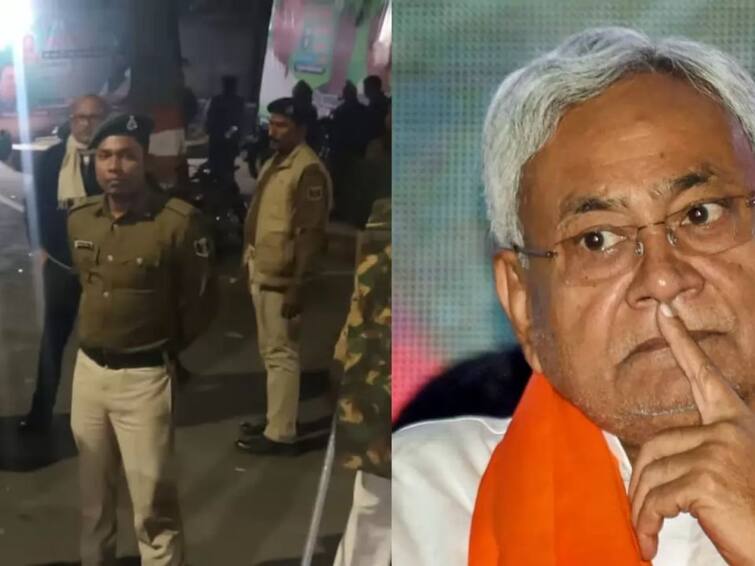 Bihar Politics Marathi News Before floor test police presence at Tejashwi Yadav residence JDU MLAs shifted to hotel Politics : बिहारमध्ये राजकीय हालचाली वाढल्या, तेजस्वी यादवांच्या निवासस्थानी मोठा पोलिस बंदोबस्त, तर जेडीयूच्या आमदारांना हॉटेलमध्ये हलवले 