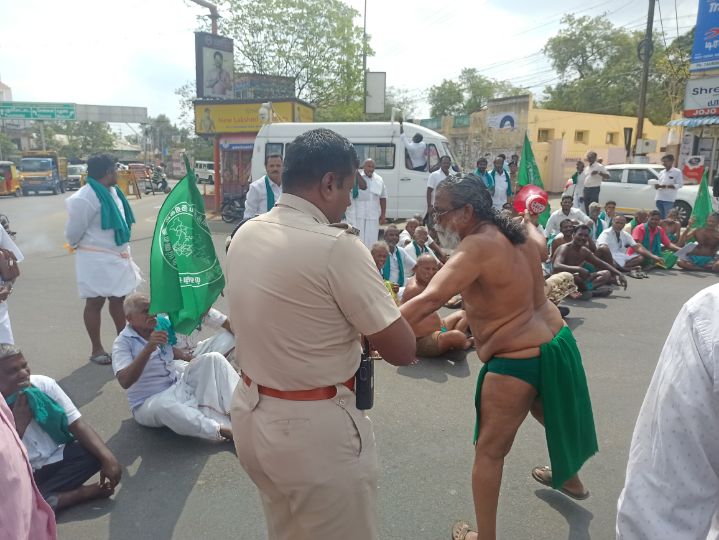 தேர்தலில் பிரதமர் மோடி வேட்பாளராக நிற்கும் தொகுதியில் நிர்வாண போராட்டம் நடத்த விவசாயிகள் முடிவு