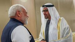 PM Holds Talks With UAE President Nahyan Ahead Of 'Ahlan Modi' Event — IN PICS