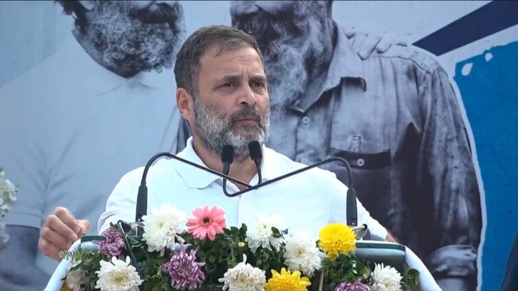 Bharat Jodo Nyay Yatra in Ambikapur Chhattisgarh Rahul Gandhi targets bjp and pm modi ann Bharat Jodo Nyay Yatra: राहुल गांधी बोले- 'हिंदुस्तान का डीएनए मोहब्बत का है, BJP के लोग नफरत फैला...'