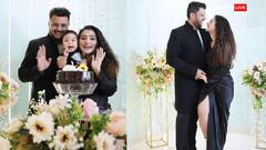 Neha Marda Anniversary: एनिवर्सरी पर पति संग कोजी हुईं नेहा मर्दा, नन्ही परी के साथ केक काटकर यूं मनाया कपल ने जश्न, देखें तस्वीरें