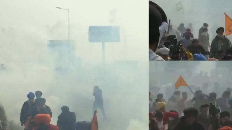 farmers protest 2.0 borders sealed as delhi gears up for march centre hopeful of resolution Farmers' Protest 2.0: பரபரப்பாகும் டெல்லி: பஞ்சாப் எல்லையில் விவசாயிகள் மீது கண்ணீர் புகை குண்டு வீச்சு