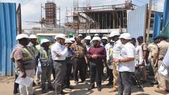 மதுரை ரயில் நிலையத்தில் வளர்ச்சி பணிகள் எந்தளவில் உள்ளன -  தெற்கு ரயில்வே கூடுதல் பொது மேலாளர் ஆய்வு