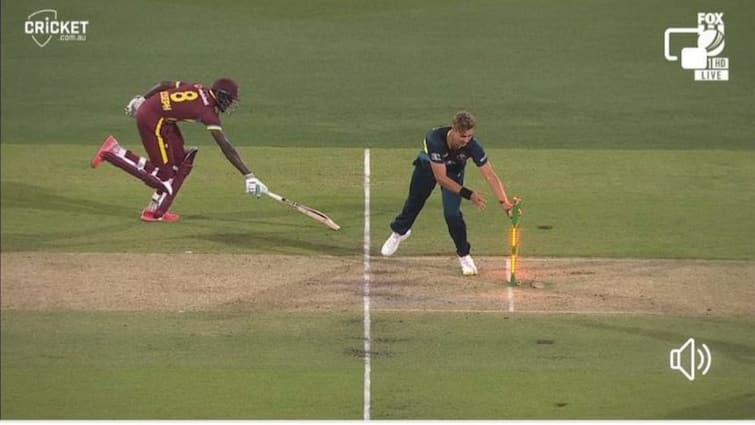 AUS vs WI: Alzarri Joseph was out of the crease, but the umpire did not give out… you will be surprised to know the reason