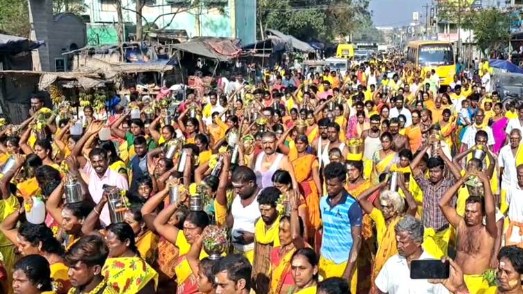 Dindigul news Natham Mariamman Temple Masi Perundruviza begins with flag hoisting - TNN நத்தம் மாரியம்மன் கோயில் மாசி பெருந்திருவிழா கொடியேற்றத்துடன் தொடக்கம்