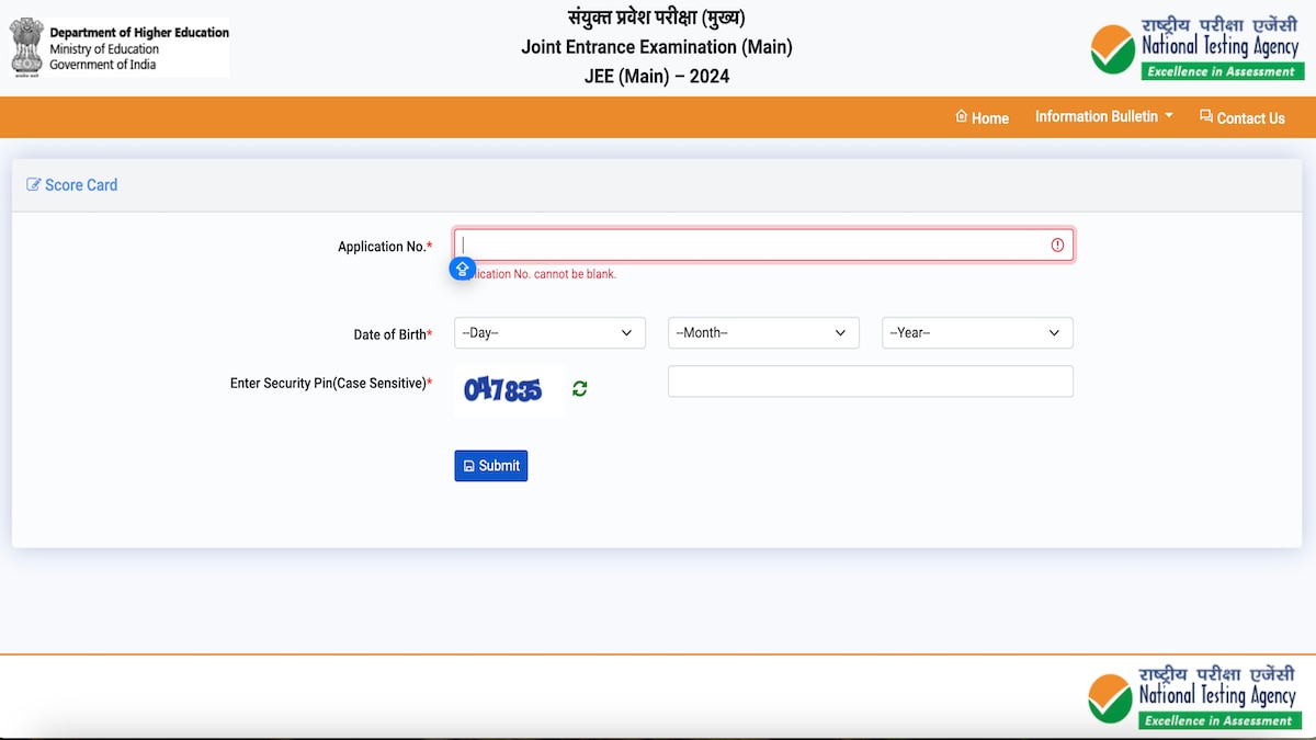 JEE Main Session-1 Result 2024 Released Download Scorecard On Jeemain ...