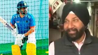 MS Dhoni Gifts Signed Bat To Childhood Friend Paramjit Singh Ahead Of IPL 2024- WATCH