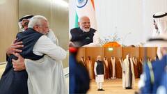 PM Holds Talks With UAE President Nahyan Ahead Of 'Ahlan Modi' Event — IN PICS