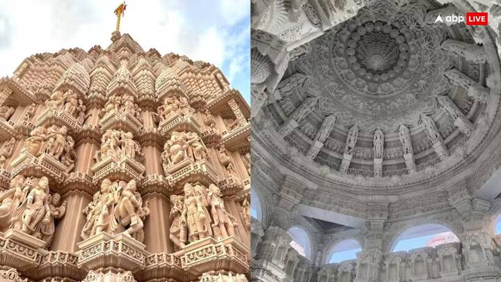 ये हिंदू मंदिर करीब 700 करोड़ रुपए की लागत से 27 एकड़ जमीन पर बनाया गया है. इसके मध्य खंड में स्वामी नारायण के विग्रह की प्राण प्रतिष्ठा होगी.