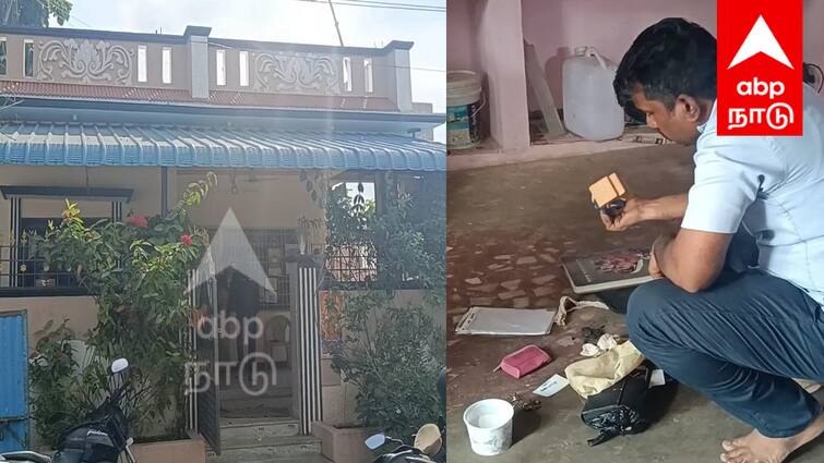 Villupuram crime 10 Sawaran gold jewelery stolen from the house of a sleeping farmer - TNN விழுப்புரத்தில் தூங்கி கொண்டிருந்த விவசாயி வீட்டில் 10 சவரன் தங்க நகை கொள்ளை