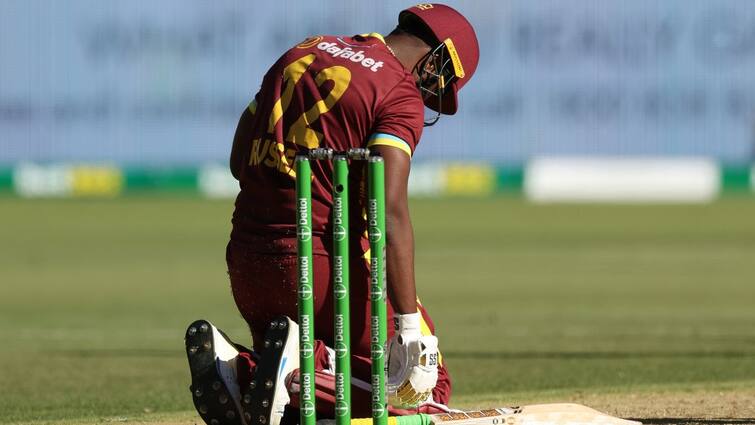 AUS vs WI 3rd T20I Spencer Johnson Andre Russell With Nasty Bouncer - WATCH AUS vs WI 3rd T20I: Spencer Johnson Stuns Andre Russell With Nasty Bouncer - WATCH