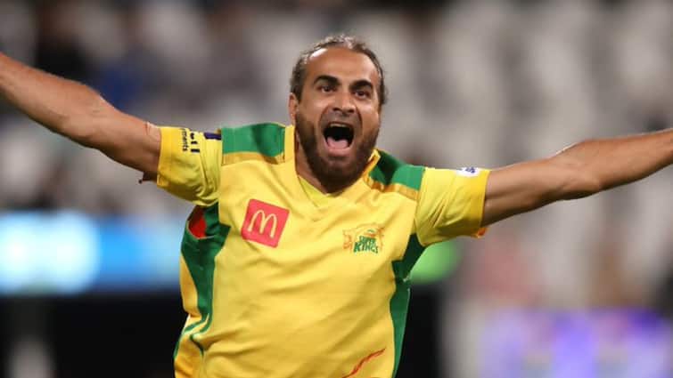 Imran Tahir becomes only 4th bowler to have completed 500 wickets in T20 Cricket history latest sports news Imran Tahir ने 44 साल की उम्र में किया बड़ा कारनामा, 500 विकेट लेकर रच डाला इतिहास