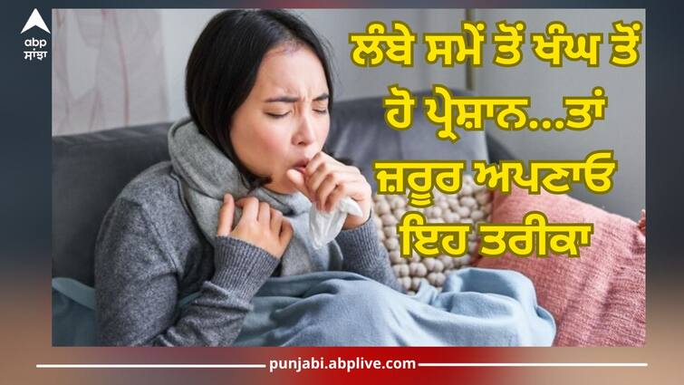 Effective Home Remedies For Cough treatment health news Home Remedies For Cough: ਲੰਬੇ ਸਮੇਂ ਤੋਂ ਖੰਘ ਤੋਂ ਹੋ ਪ੍ਰੇਸ਼ਾਨ...ਤਾਂ ਜ਼ਰੂਰ ਅਪਣਾਓ ਇਹ ਤਰੀਕਾ, ਕੁੱਝ ਹੀ ਦਿਨਾਂ 'ਚ ਮਿਲ ਜਾਵੇਗਾ ਫਾਇਦਾ