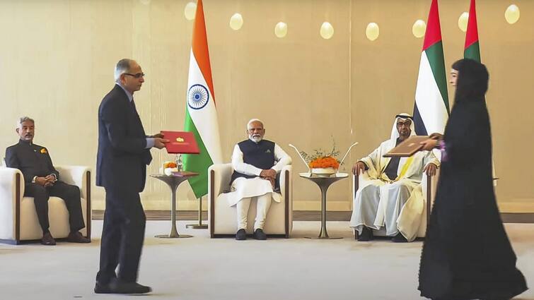 PM Modi In UAE Israel Palestine Red Sea Conflicts Feature PM Modi Meet With UAE President Foreign Secretary Kwatra Israel-Palestine, Red Sea Conflicts Feature In PM Modi's Meet With UAE Prez: Foreign Secretary Kwatra