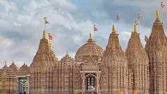 Abu Dhabi Temple: રાજસ્થાનમાં પથ્થરો પર કરાઇ કોતરણી, પ્રિન્સે દાનમાં આપી હતી જમીન