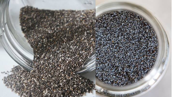 சூப்பர் ஃபுட் என்று வகைப்படுத்தப்பட்டுள்ள இந்த சியா விதைகள் இரும்பு உட்பட அனைத்து அத்தியாவசிய ஊட்டச்சத்துக்களையும் உடலுக்கு தருகிறது. யுஎஸ்டிஏ தரவுகளின்படி, 100 கிராம் சியா விதைகளில் 7.7 மில்லிகிராம் வரை இரும்பு தாது உள்ளது. இதனை வைத்து புட்டு போன்ற உணவுகள் செய்து உண்டு பயன்பெறலாம்.