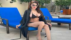 Sherlyn Chopra Photo: બ્લેક બિકીનીમાં શર્લિન ચોપરાએ આપ્યા બોલ્ડ પોઝ, તસવીરો વાયરલ