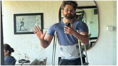 ऋतिक रोशन को लगी चोट, बैसाखी लिए दिखे एक्टर तो टेंशन में आए फैंस, गर्लफ्रेंड सबा ने ऐसे किया रिएक्ट