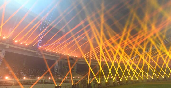 ముగింపు సందర్భంగా ఏర్పాటు బాణసంచా పేలుళ్లు ఆకట్టుకున్నాయి