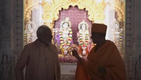 PM Modi inaugurated the huge BAPS Hindu temple in Abu Dhabi Pm modi in Dubai: PM ਮੋਦੀ ਨੇ ਅਬੂ ਧਾਬੀ 'ਚ ਵਿਸ਼ਾਲ BAPS ਹਿੰਦੂ ਮੰਦਰ ਦਾ ਕੀਤਾ ਉਦਘਾਟਨ