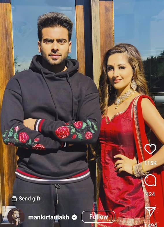 ਮਨਕੀਰਤ ਔਲਖ ਦੀ ਪਤਨੀ ਨਾਲ ਖੂਬਸੂਰਤ ਤਸਵੀਰਾਂ