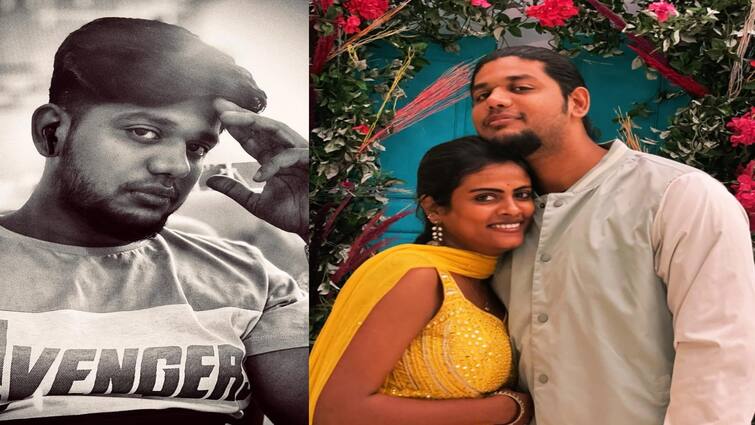 Bigg boss fame Abhishek Raja introduces his new girl friend on Valentines day Abhishek Raja : என்னை பார்ட்னராக மாற்றியதற்கு நன்றி!  காதலியை அறிமுகம் செய்த அபிஷேக் ராஜா... 