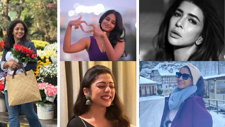 Valentine's Day 2024 celebrities Lovers day celebrations here Valentine's Day: காதலர் தினத்தில் சிங்கிளாக புகைப்படம் பதிவிட்ட பிரபலங்கள் - என்ன சொன்னாங்க தெரியுமா?