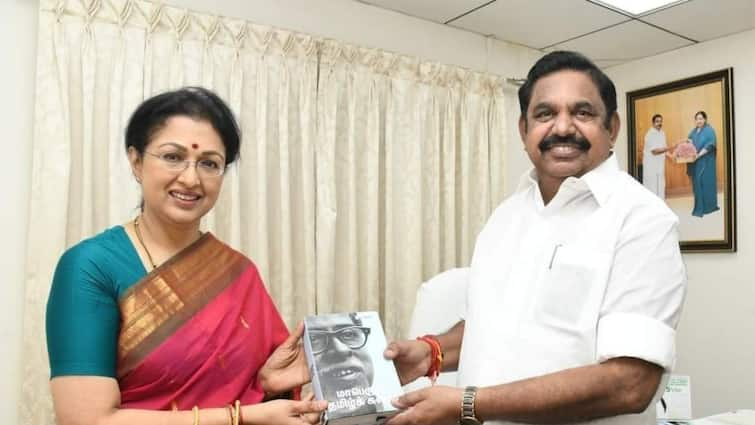 After Quitting BJP, Tamil Actor Gautami Tadimalla Joins AIADMK, Meets Edappadi Palaniswami