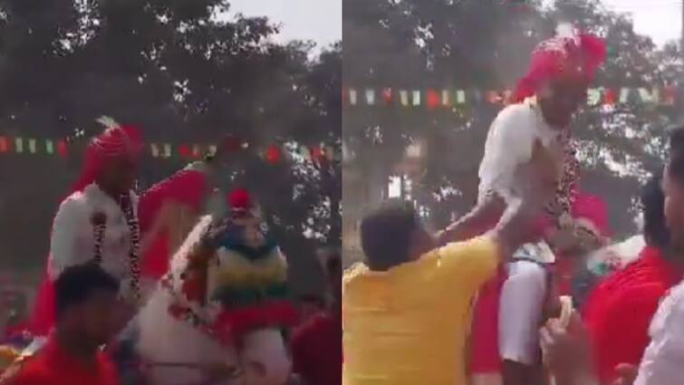 Dalit Groom Assaulted For Riding Horse During Wedding Procession In Gujarat Shocking Video: ”நீ எப்படி குதிரையில் ஏறலாம்