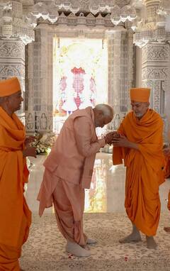 Prime Minister Modi Inaugurates Abu Dhabi's First Hindu Stone Temple — IN PICS