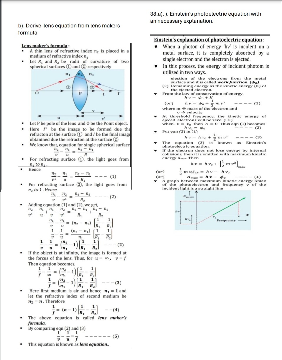 12th Physics Model Question Paper: இனி இயற்பியலும் இனிமைதான்- பிளஸ் 2  மாதிரி வினாத்தாள் இதோ!