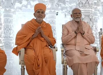 Hindu Temple Abu Dhabi: PM મોદીએ અબુ ધાબીમાં પ્રથમ હિન્દુ મંદિરનું કર્યું ઉદ્ઘાટન