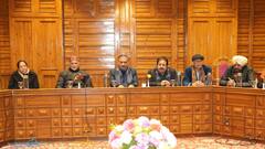 अभिषेक सिंघवी के नामांकन से पहले कांग्रेस विधायक दल की बैठक, भूपेश बघेल और राजीव शुक्ला भी शामिल