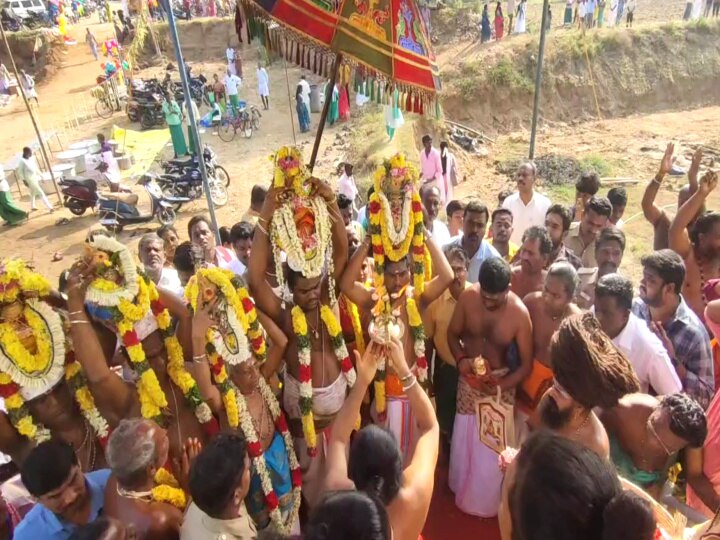 சித்தர்காடு ஸ்ரீ தண்டாயுதபாணி சுவாமி திருக்கோயில் மஹா கும்பாபிஷேகம்; பக்தர்கள் பரவசம்