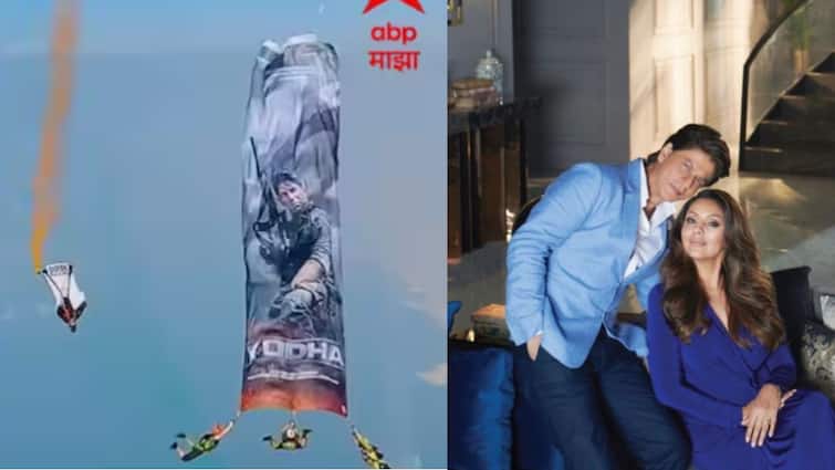 telly masala marathi movie marathi serial latest update Dunki OTT released on Netflix Shah Rukh Khan Yodha Sidharth Malhotra Movie Poster Launch detail marathi news Telly Masala :  शाहरुख खानचा डंकी ओटीटीवर रिलीज ते स्कायडायविंग करत 13,000 हजार फूटावरुन केलं 'योद्धा' सिनेमाचं पोस्टर लॉन्च;  जाणून घ्या मनोरंजन विश्वासंबंधित बातम्या