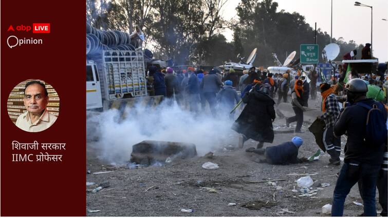 Election 2024 Or Kisan Protest Police Shots Tear Gas On Farmers Opines मतदान वर्ष: ट्रैक्टरों ने यूरोप की सड़कें जाम किया, भारतीय एमएसपी लागत सिर्फ 2.5 लाख करोड़
