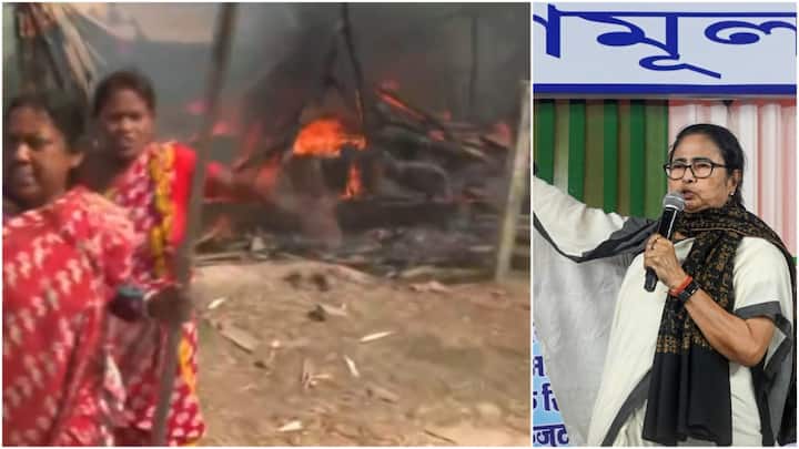 Sandeshkhali Violence Bengal news CM Mamata Banerjee Blames RSS BJP sheikh shahjahan Sandeshkhali Violence: Bengal CM Mamata Blames 'RSS Outsiders' For Unrest