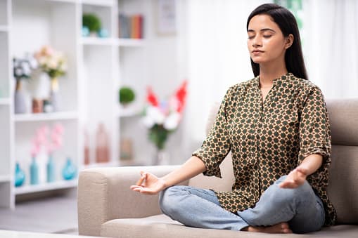 Manage stress better  Managing stress has become a necessity, as studies have shown a direct relationship between chronic stress and the condition of the skin. Ensure that you incorporate practices such as yoga, meditation, positive visualizations, and deep breathing into your daily routine to manage stress, fostering not only healthier skin but also holistic well-being. (Image Source: Getty)
