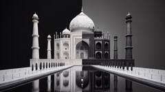 अगर काले रंग का होता ताजमहल तो कैसा दिखता, AI ने बनाई तस्वीरें... यहां देखें