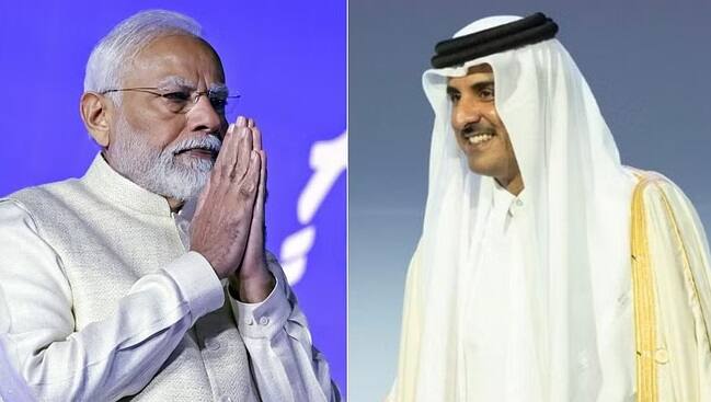 PM Modi In Qatar: PM Modi arrives in Doha, hold talks with Qatar counterpart on boosting bilateral ties PM Modi In Qatar: આજે PM મોદી કતારના અમીર શેખ તમીમ સાથે કરશે મુલાકાત, વિદેશમંત્રી સાથે આ મુદ્દા પર થશે ચર્ચા