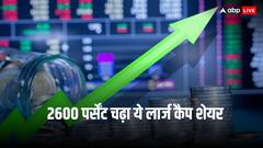 इस लार्ज कैप शेयर ने दिया मल्टीबैगर रिटर्न, 20 सालों में आई 2600 फीसदी की तेजी