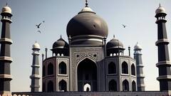 अगर काले रंग का होता ताजमहल तो कैसा दिखता, AI ने बनाई तस्वीरें... यहां देखें