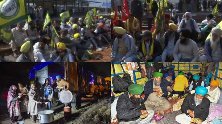 Protestors from Patiala are currently sitting on the tracks and blocking the trains at the Rajpura Railway Station as part of their 'rail roko' protests.