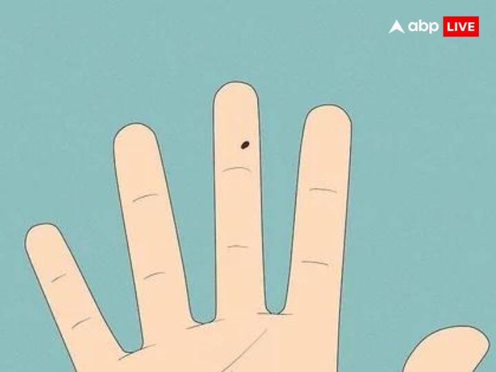 अगर आपके दाहिने हाथ की हथेली के मध्यमा उंगली पर तिल है उसे बहुत शुभ माना जाता है. जिनकी हथेली की मध्यमा अंगुली पर तिल होता है उन्हें जीवन में सुख-समृद्धि मिलती है.