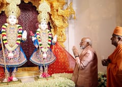 Abu Dhabi Mandir: पीएम मोदी ने किया आबू धाबी में हिंदू मंदिर का उद्घाटन, यहां देखें तस्वीरें